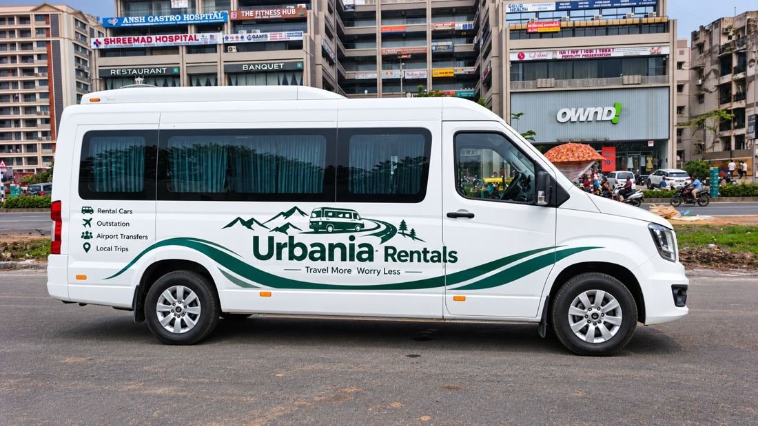Tempo Traveller for family, corporate and pilgrimage trips