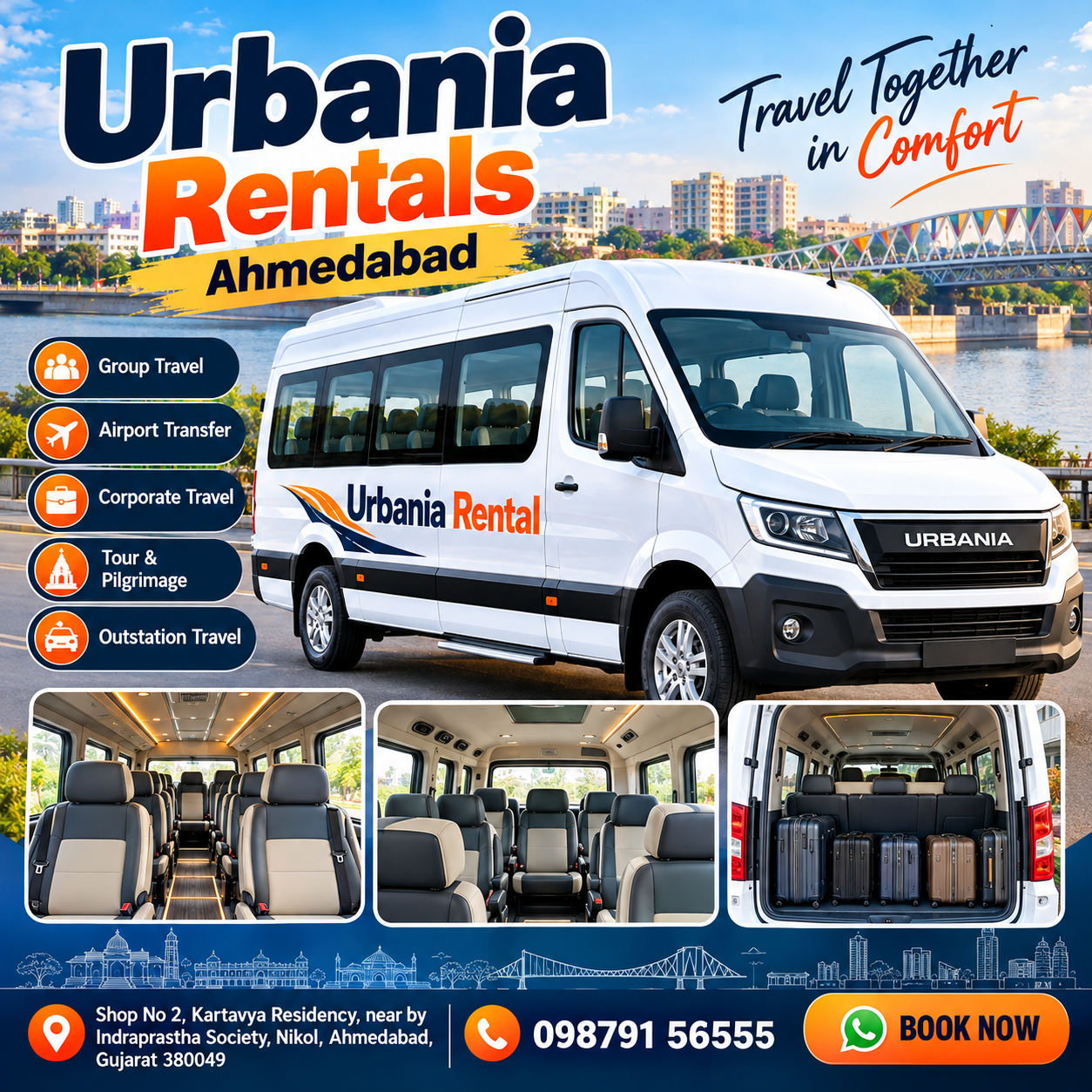 Urbania on rent Ahmedabad